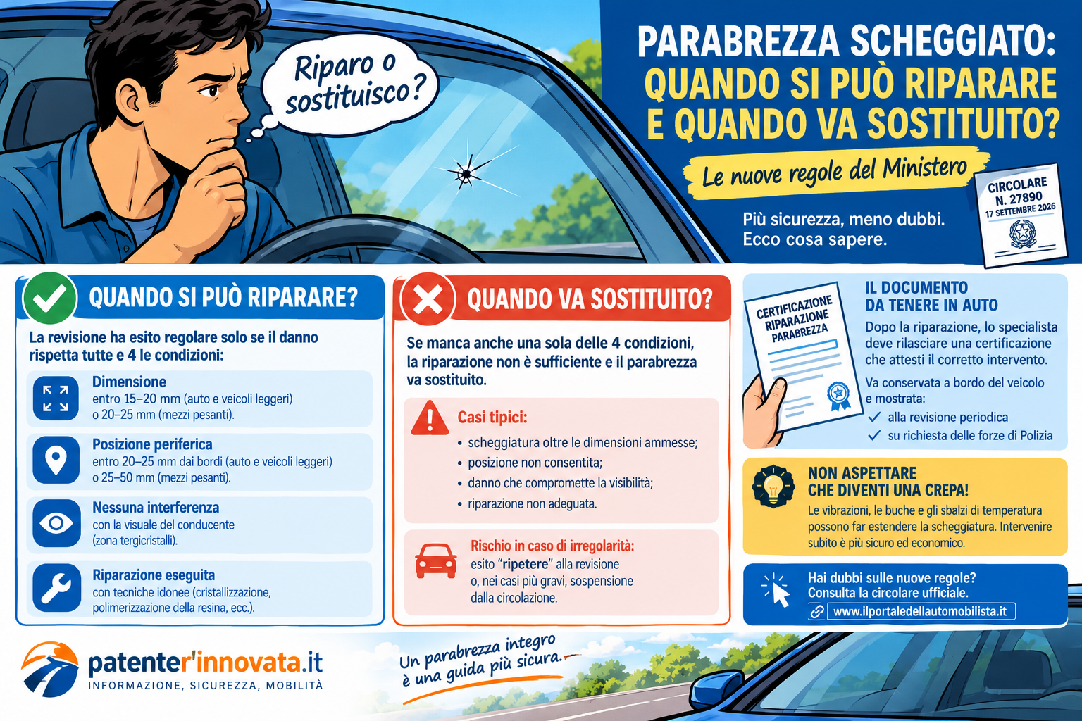 parabrezza-scheggiato-riparazione-sostituzione